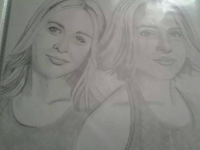 olsen-twins-drawn-at-school