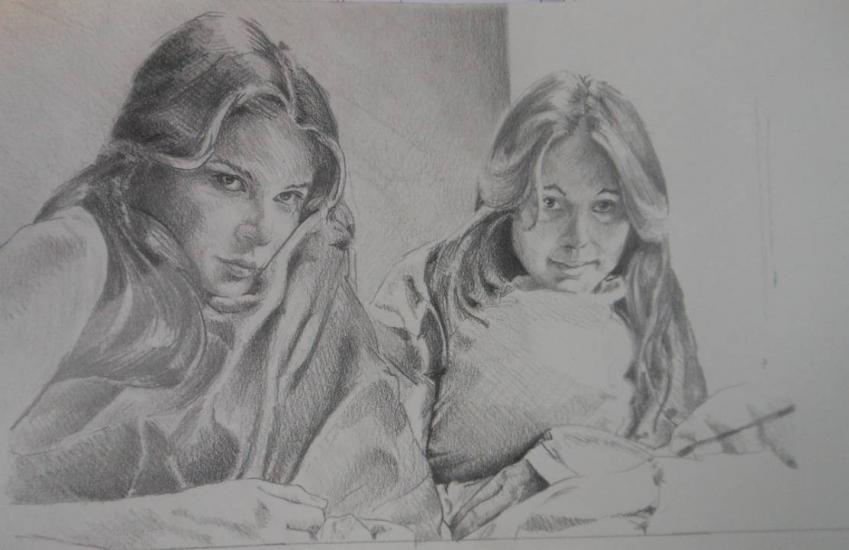 2 girls