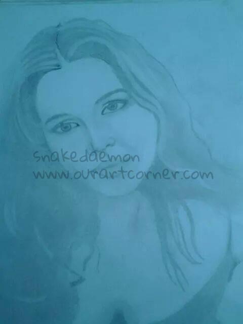 eliza dushku drawn at school