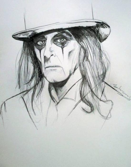 Alice Cooper by blvckink