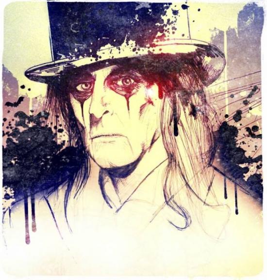Alice Cooper by blvckink