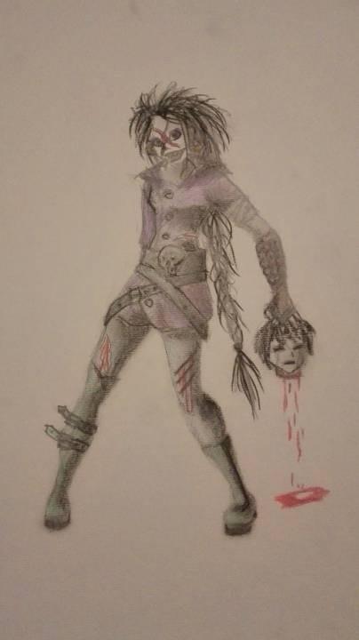 Psycho woman