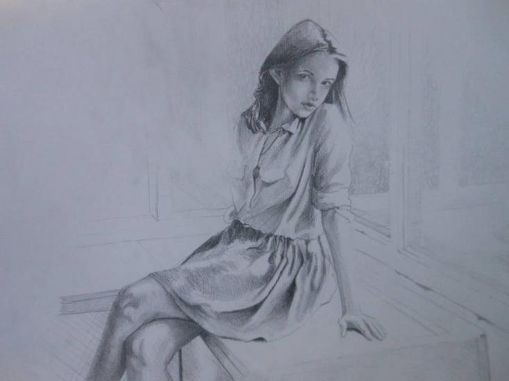 A girl