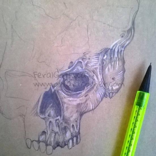 work in progress need critique by blvckink