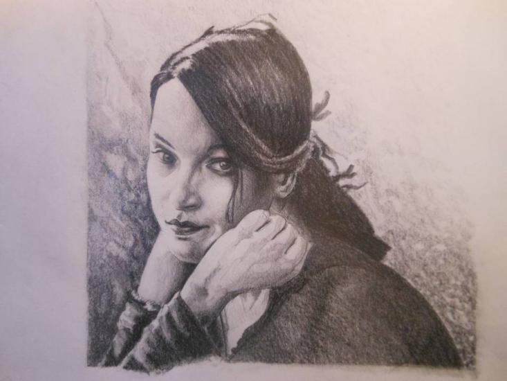 a girl