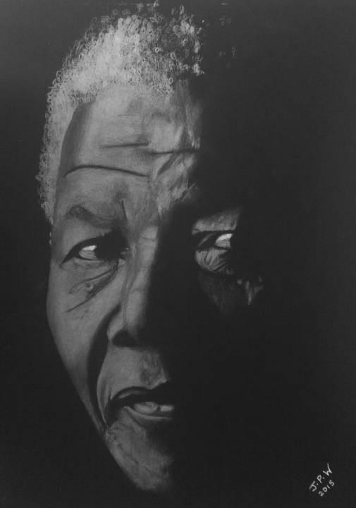 Nelson Mandela 2 by JPW Artist
