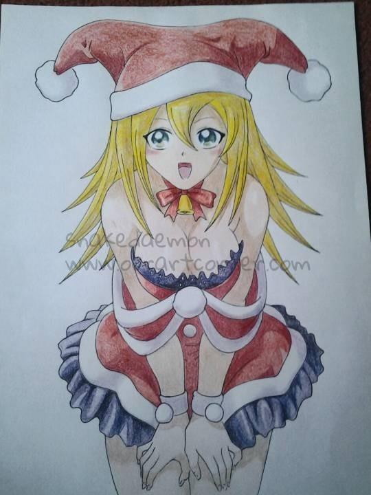 christmas with the dark magician girl