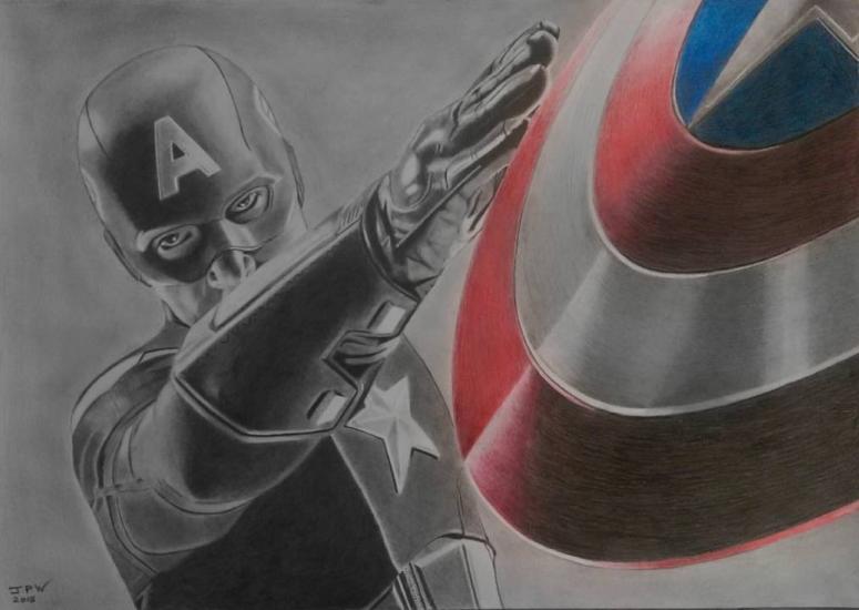 Captain America 2 by JPW Artist