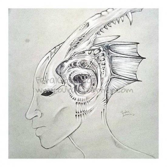 alien by blvckink