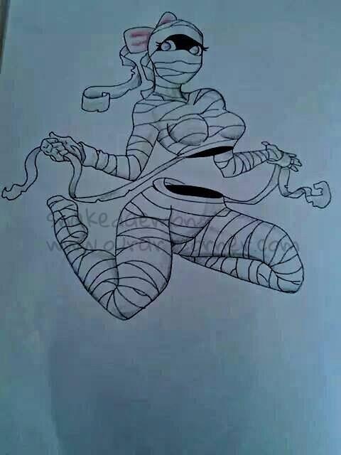 grown up tanis (scooby doo and the ghoul school)