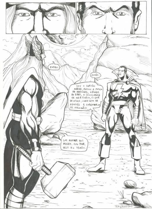 Thor VS Shazam Page 1