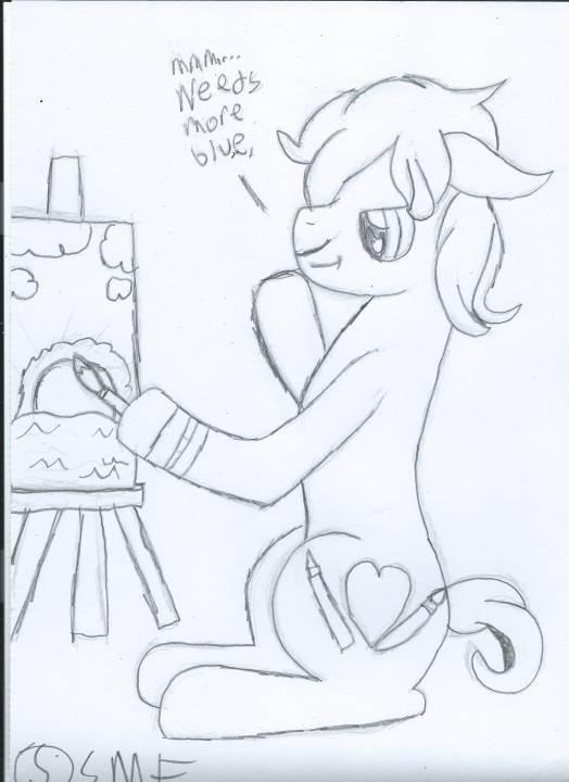 mod pony painting