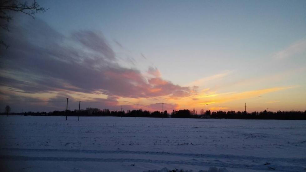 Beautiful winters day