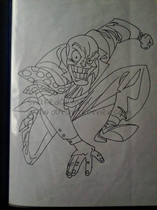 the mask