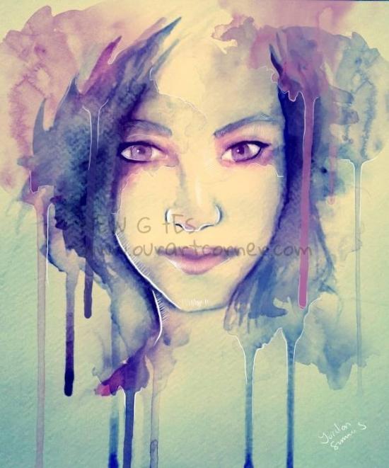 portrait by blvckink