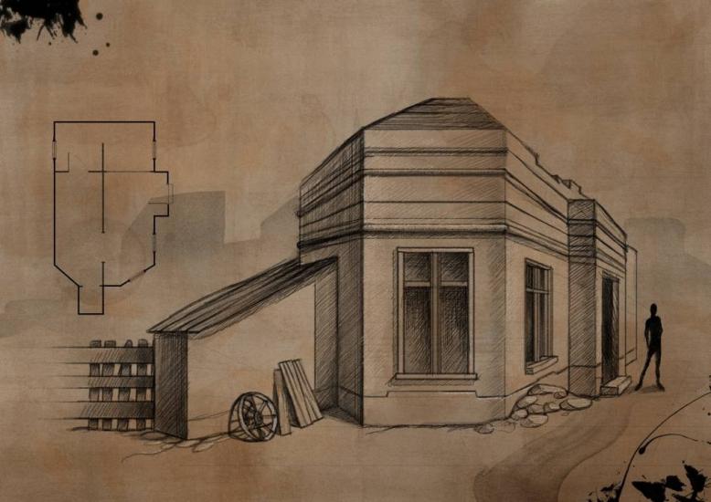 Movie concept illustration