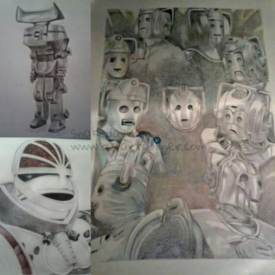 doctor who (villain drawings)