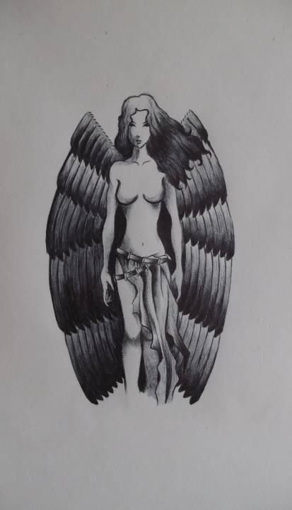 tatto angel by NykuT