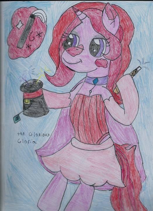 lady magician Gloria