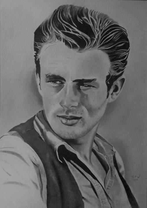 James Dean by JPW Artist