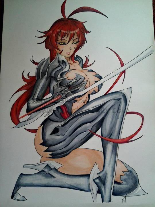 manga series #23 masane amaha witchblade form