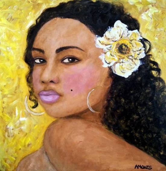 The flower girl