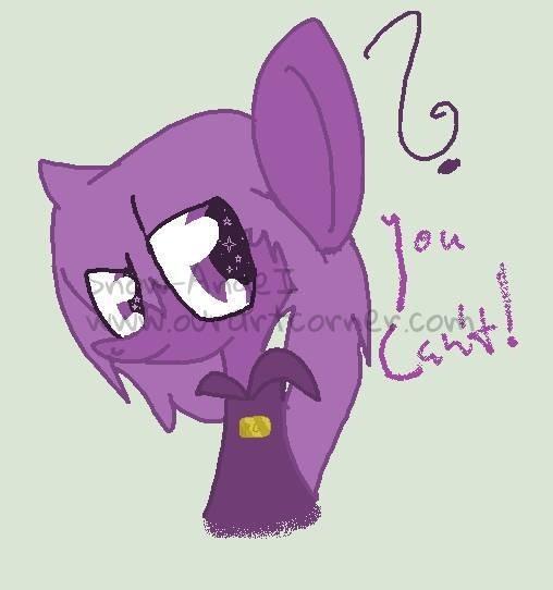 You can't!