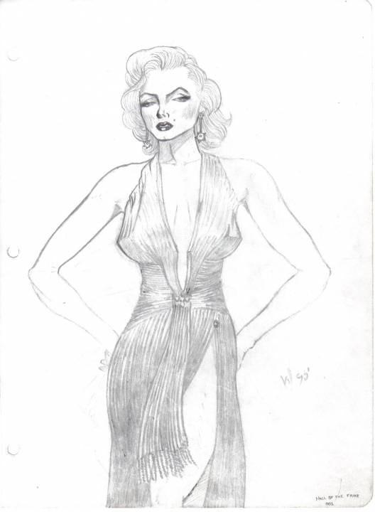 Marylin Monroe by Oscarlira