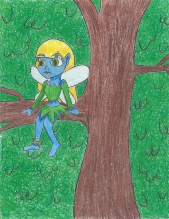 Fairy in a Tree by Ella