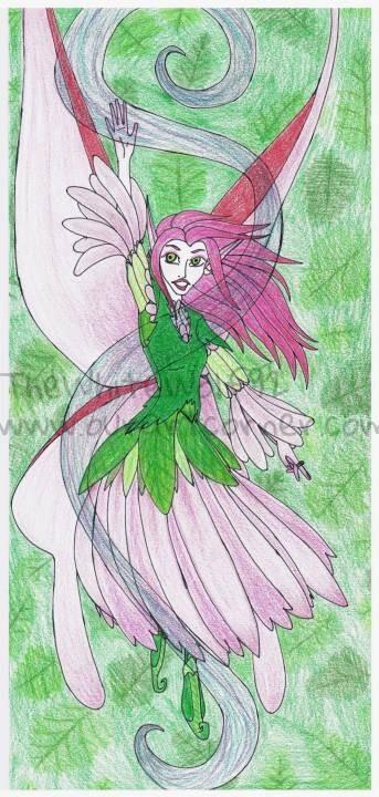 Pink Fairy by UniqueWhiteWolf137