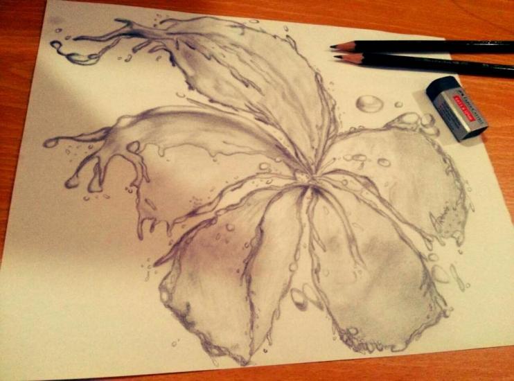 #6 Aqua Flower by Clarvius