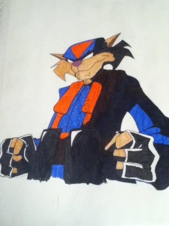 Swat Kats - Razor by UniqueWhiteWolf137