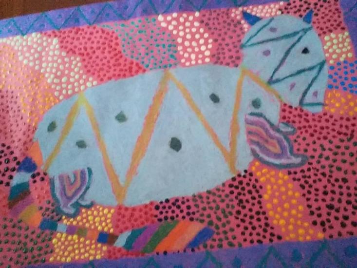 Kangaroo Rat (Australian Aboriginal Art) by  SuperComicGeek 