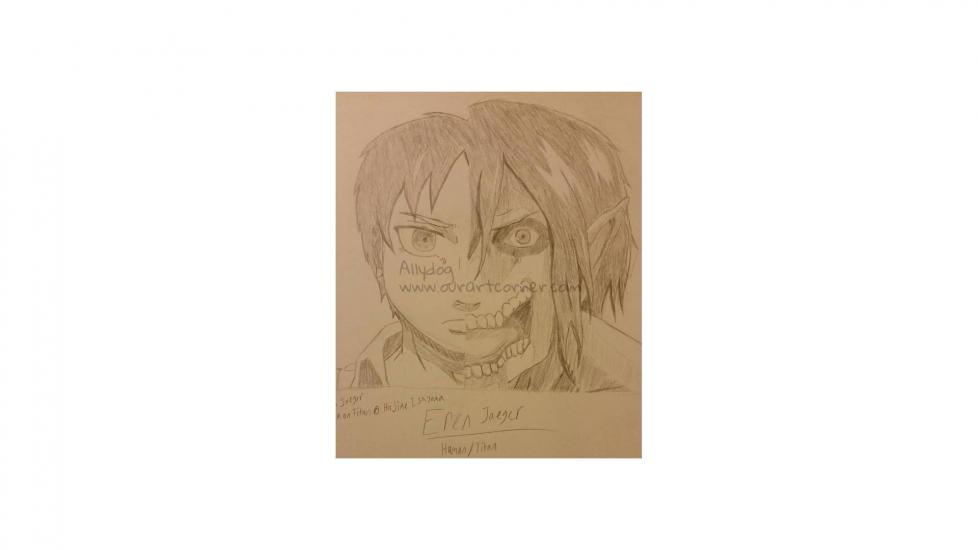 Eren Jaeger by Allydog