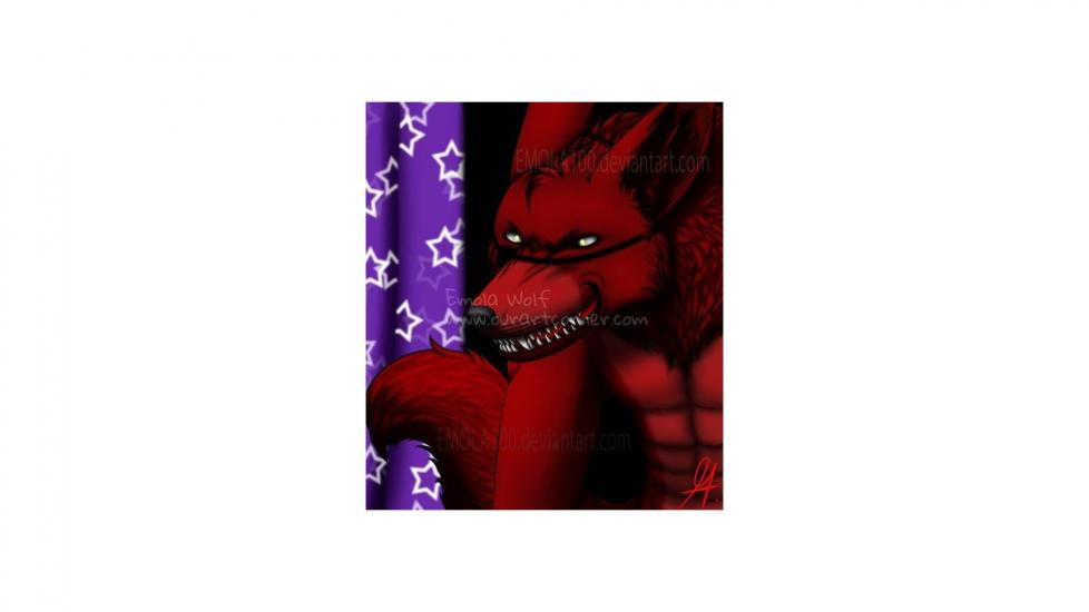Foxy - Five Nights at Freddy's (anthro version) by  Emola Wolf 