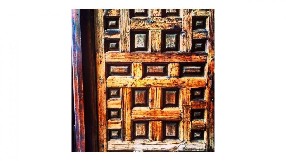 A normal church door of a normal church by Oscarlira