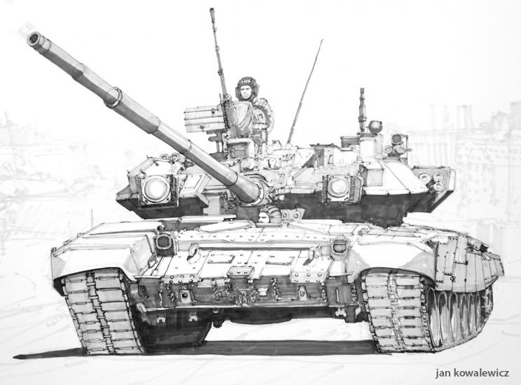 Russian Tank by Jandraws