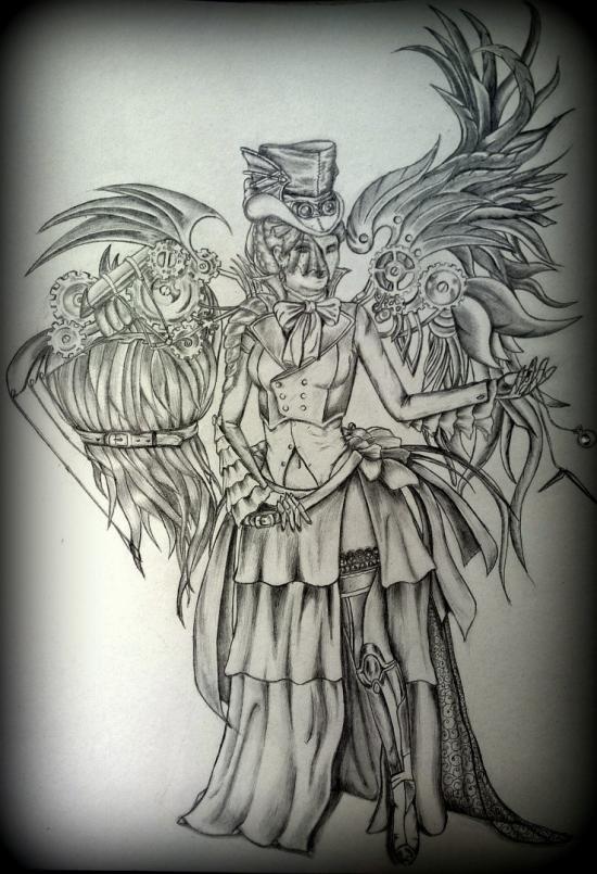 SteamPunk Lady :P by EKA
