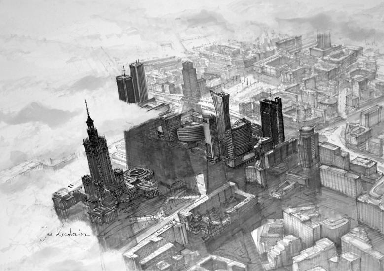Warsaw by Jandraws