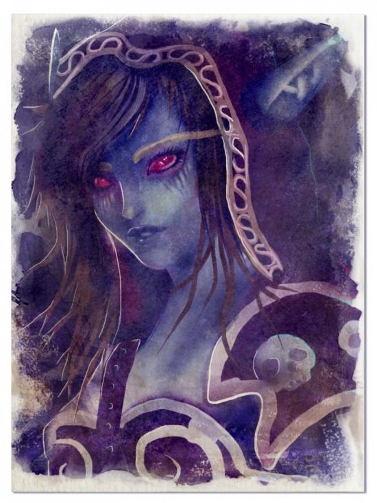 sylvanas by blvckink