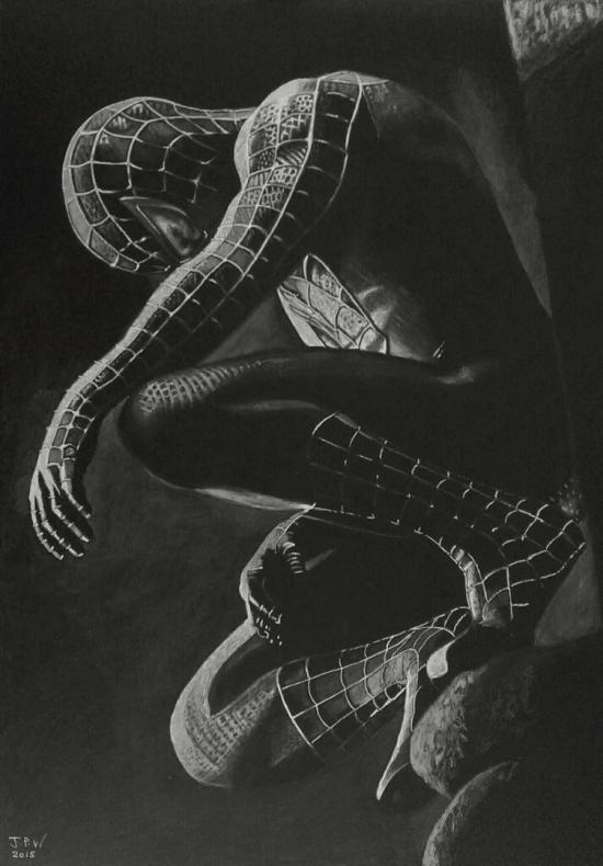 Dark Spiderman by JPW Artist