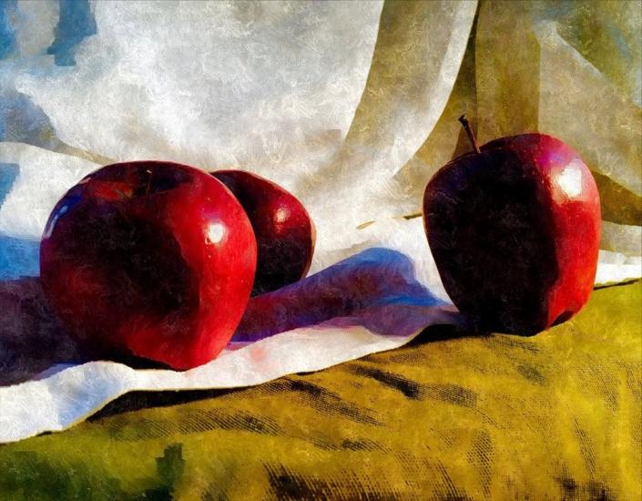 Three Apples by Alexbee42