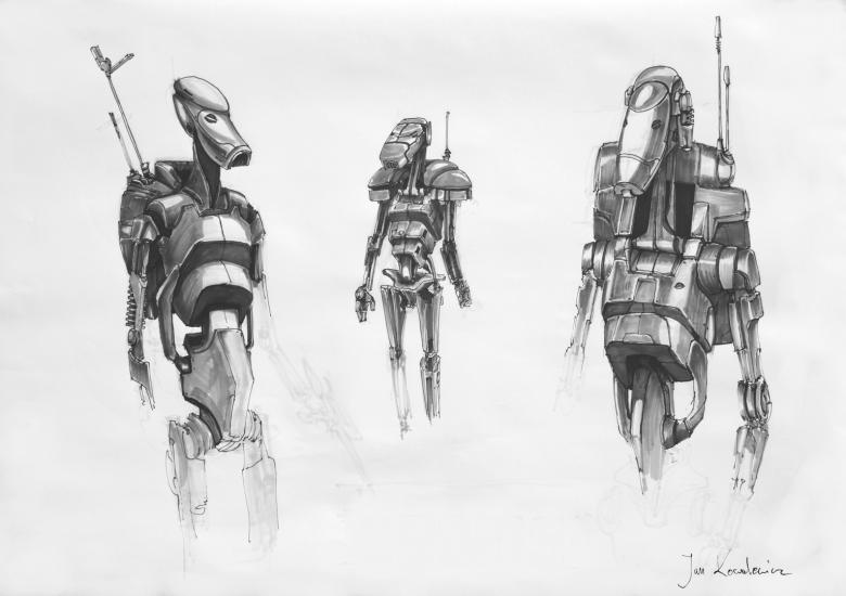 Droids by Jandraws