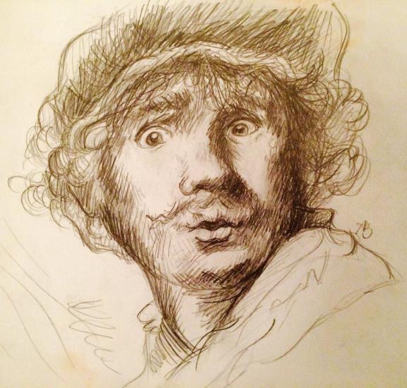 After Rembrandt by Alexbee42
