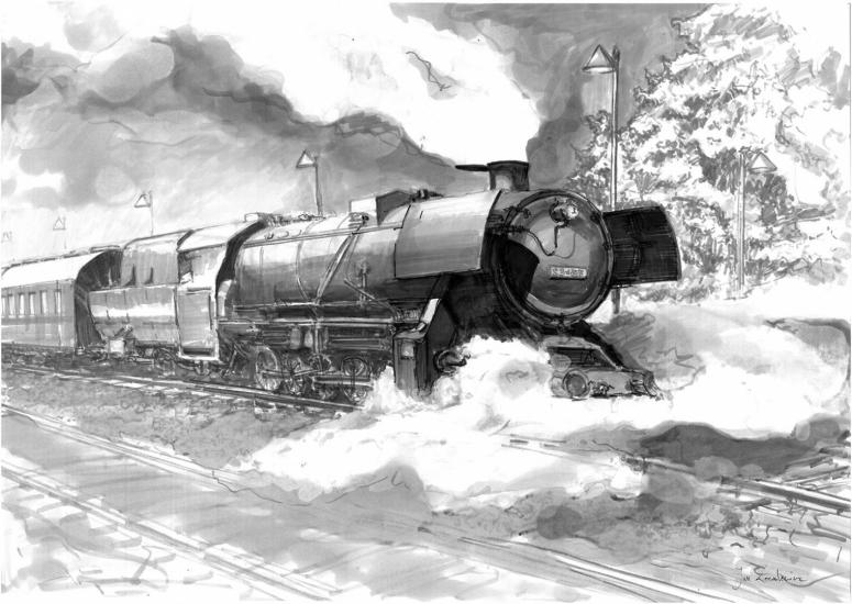 Locomotive by Jandraws