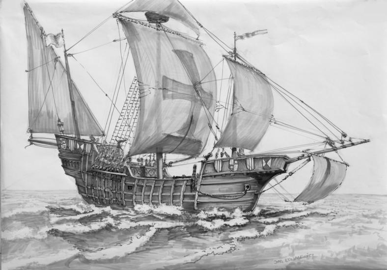 Santa Maria by Jandraws