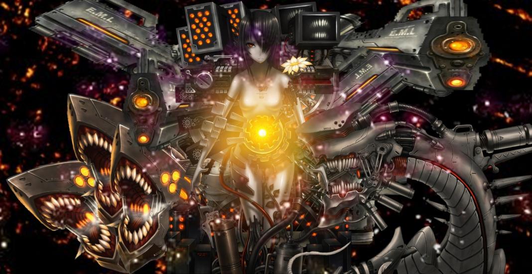 #25 Free to use wallpaper - Mother of Mecha by Clarvius