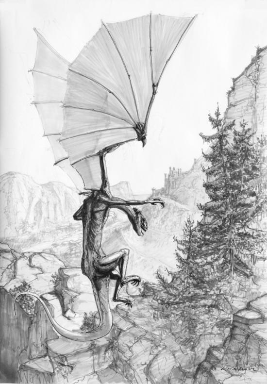 Dragon by Jandraws