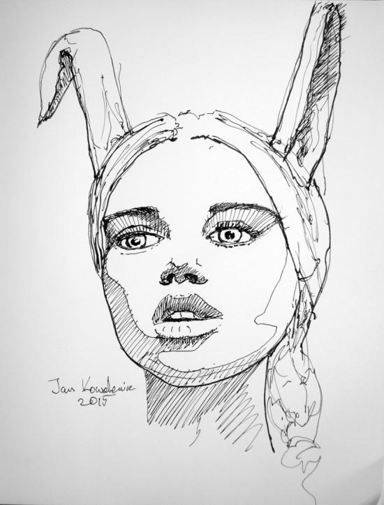 Bunny by Jandraws