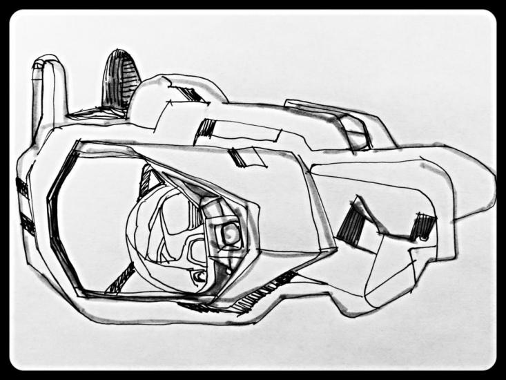 Space ship by munchywheats